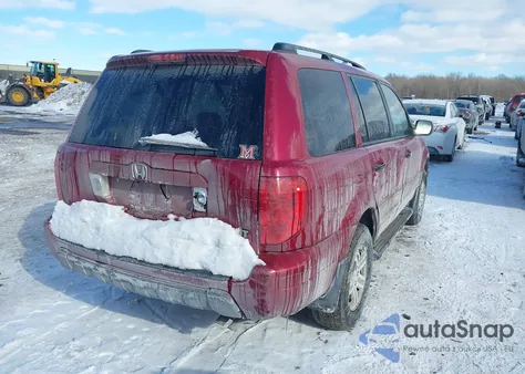 2003 Honda Pilot Ex-L z USA, uszkodzony, nr VIN 2HKYF18553H621474